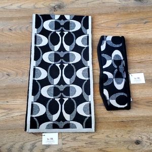 Coach Scarf and Headband